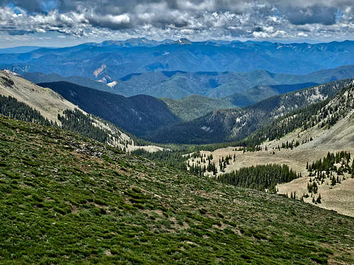 Wheeler Peak and Gold Hill