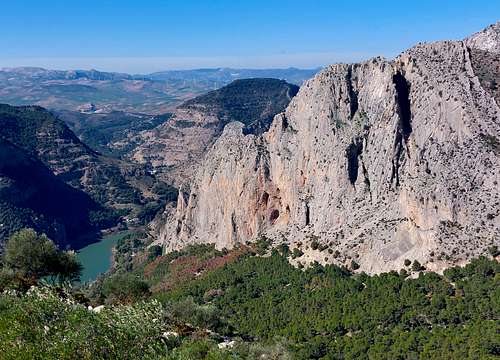 El Chorro climbing area, Andalusia