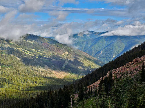 South face of Gavilan Mountain