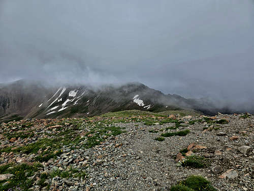 Old Mike Peak from the summit of Wheeler Peak