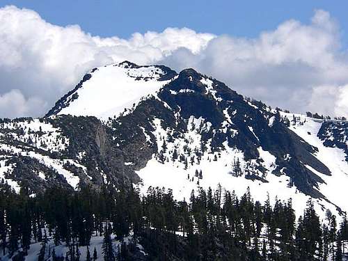 Mt. Tallac from the north,...