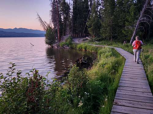 Along the East Shore Trail