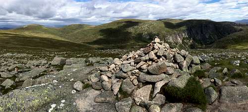 Explorations above Glen Clova