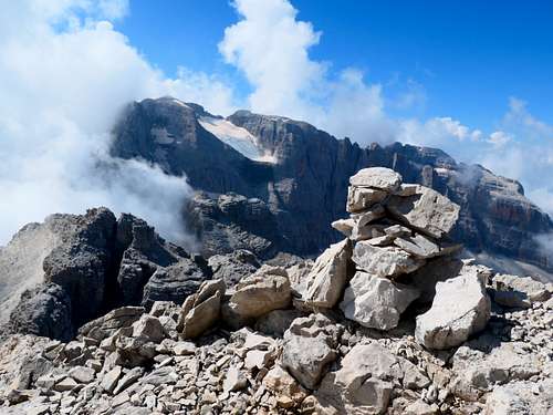 Cima Brenta seen from Cima Falkner