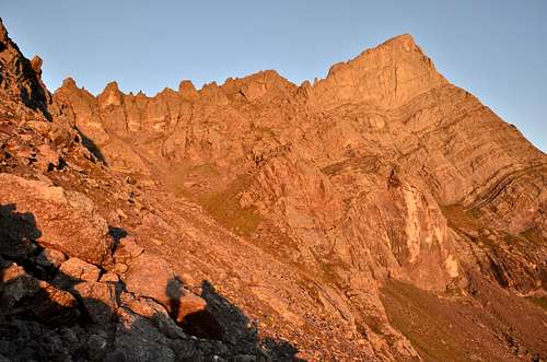 Crestone Needle Alpenglow