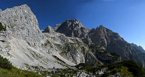 Skrlatica group from the S ascent route