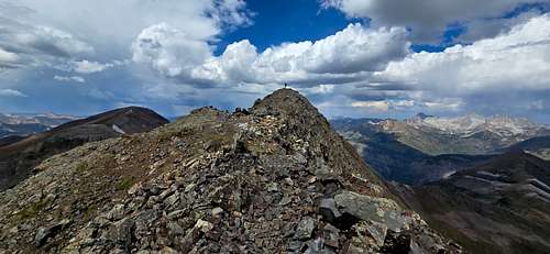 Treasury Mountain summit.