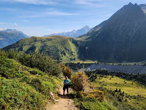 Near the Glacier de Bionnassay