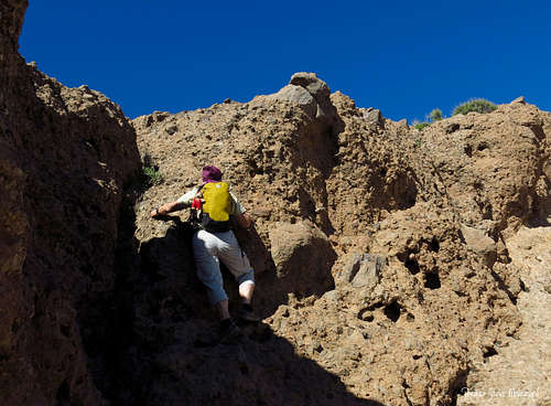 Final scaramble up El Campanario