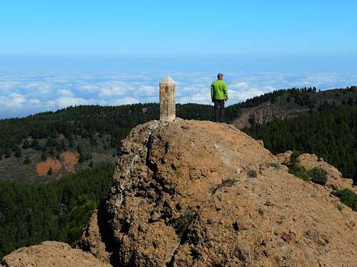 Sea of clouds from El Campanario