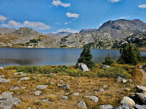 Mistymoon Lake and Cloud Peak