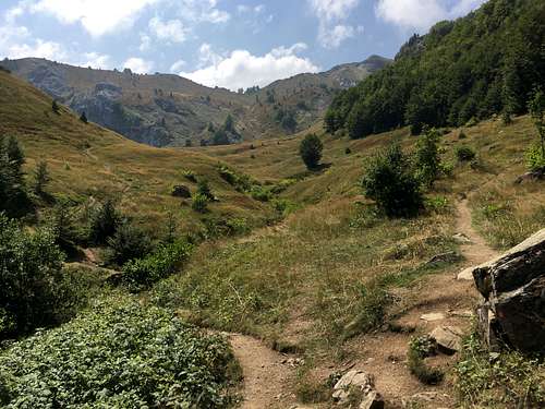 Valušnica loop start point