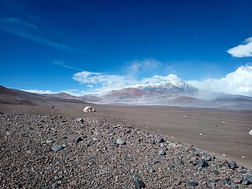 Dust from the valley