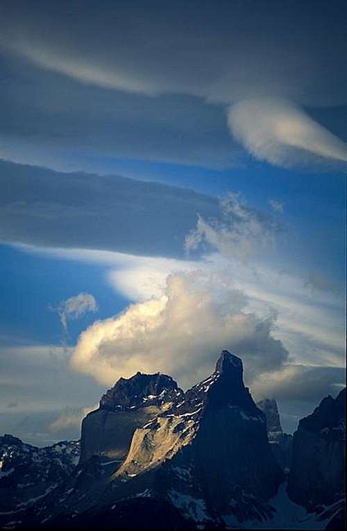 Patagonian clouds over the...