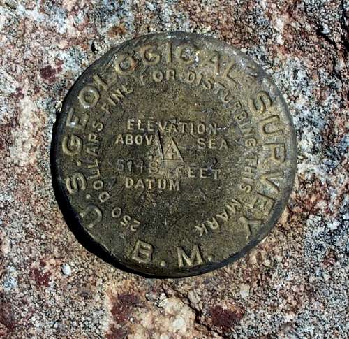 This is the USGS Marker that...