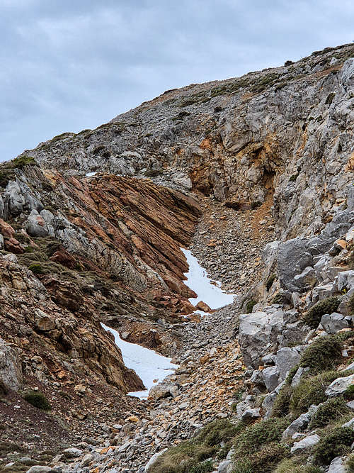 Depleted Bauxite deposit.