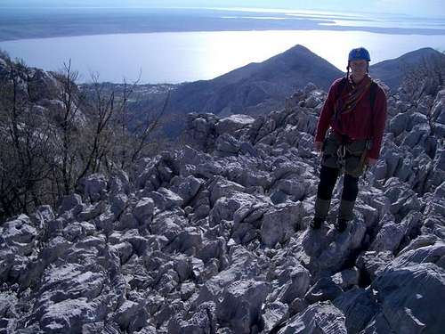 Finding the descending track...