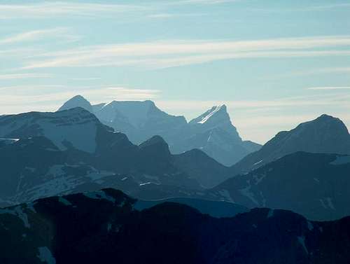 The Wedge and Opal Ridge from...