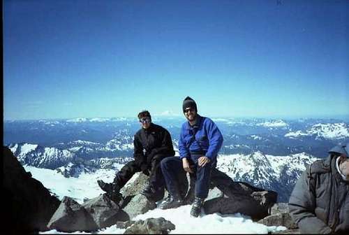 Summit of Glacier Peak, July...