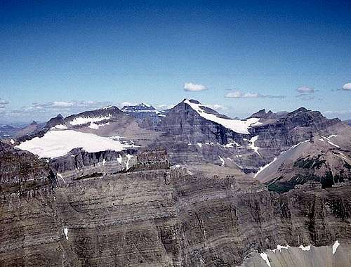 View north from the summit of Mount Wilbur