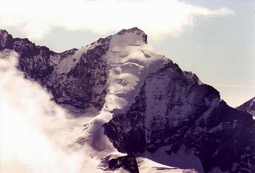 West face seen from Bishorn...