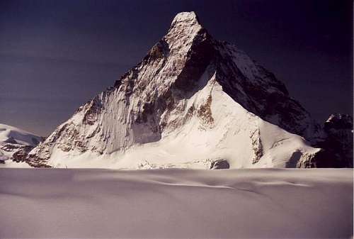 North face seen from Col...