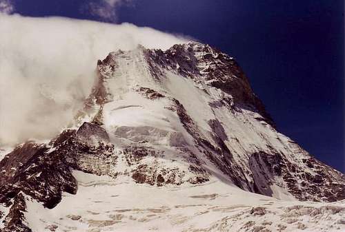 N face seen from Zinal...