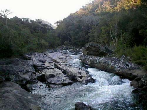 Rio Macae. The biggest river...