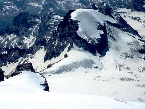 A glacier of Ciarforon viewed...