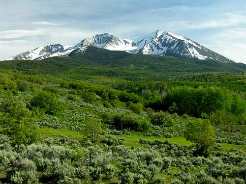 Mount Sopris shows off in...