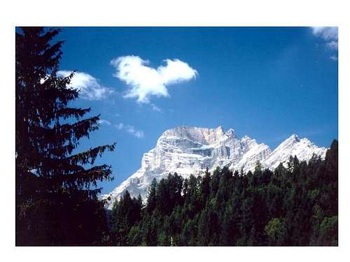 Monte Pelmo from N-E, June 2,...