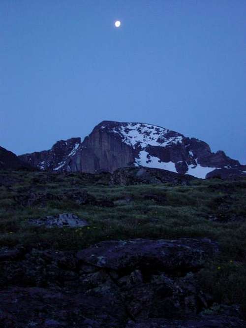 from boulder field with...
