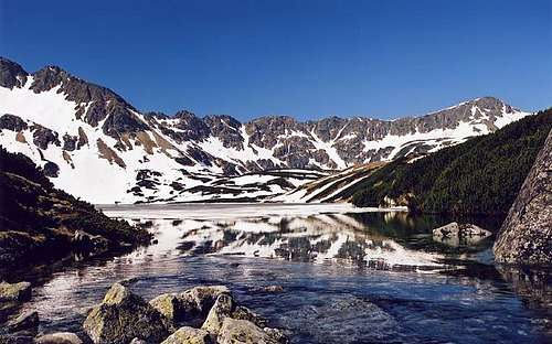 Mountain lakes of the High Tatras