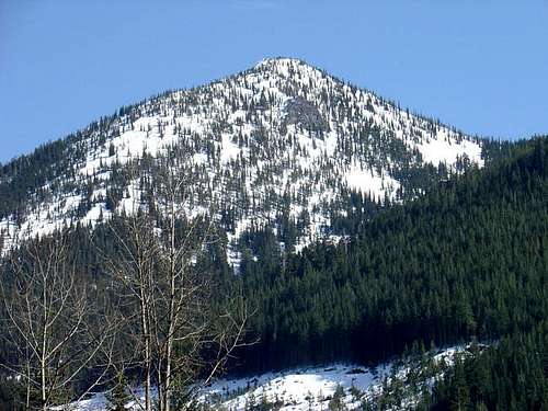 View of Arrowhead Mountain...