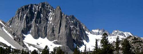 Panorama view of Temple Crag...