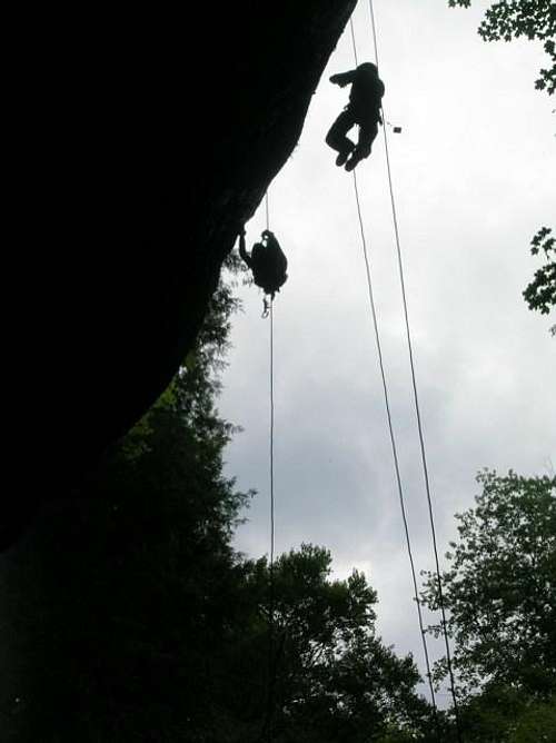 Ascending a rope is fairly...
