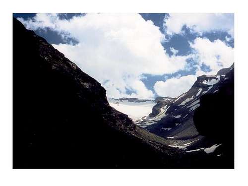 The Gran Etret glacier from...