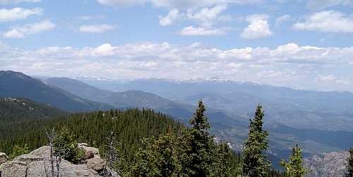 A view from the Buffalo Peak...