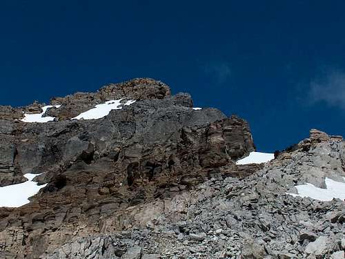 The crux of Mt. Bosworth, the...