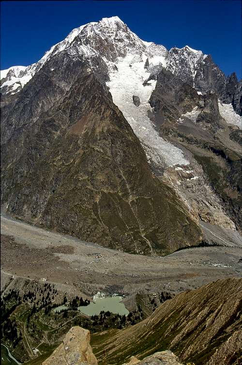 Mont Blanc ... where the Dora Baltea born