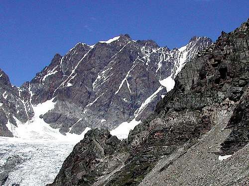 Piz Scerscen south face from...