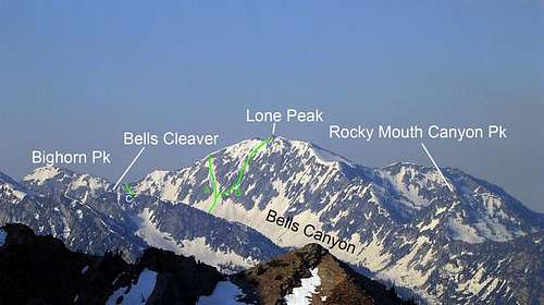 June 25th, 2005 - Lone Peak...