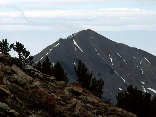 Grays Peak from the west...