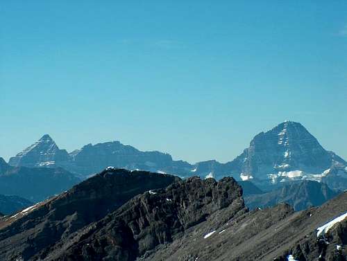 Mts. Assiniboine and Eon from...
