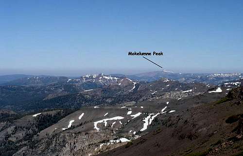 Mokelumne Peak as seen from...