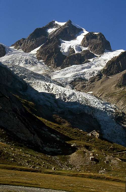 Elisabetta Soldini Hut <i>(2197m)</i> near the head of Val Veny