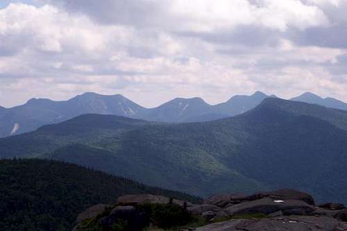 A view south from the summit...
