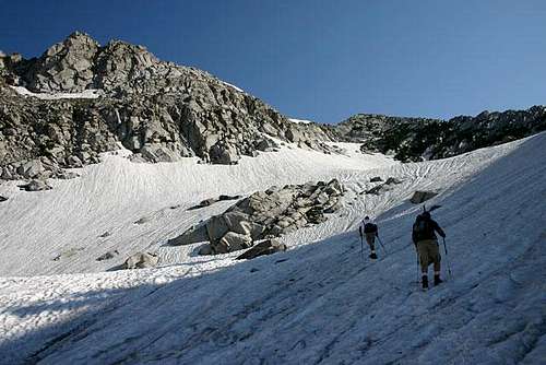 Nearing the final basin with...