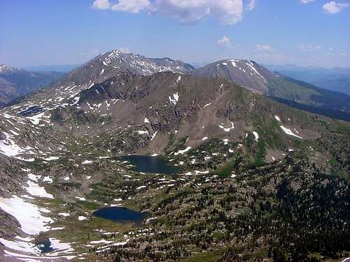 Summit view to the north...