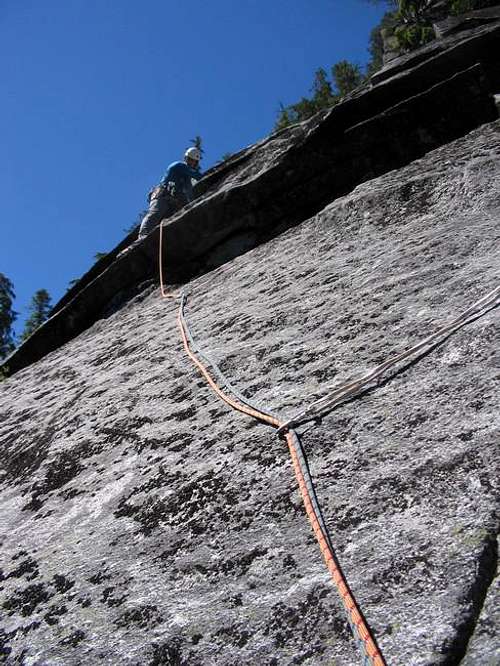 Leading pitch 7 (~5.8+) of...